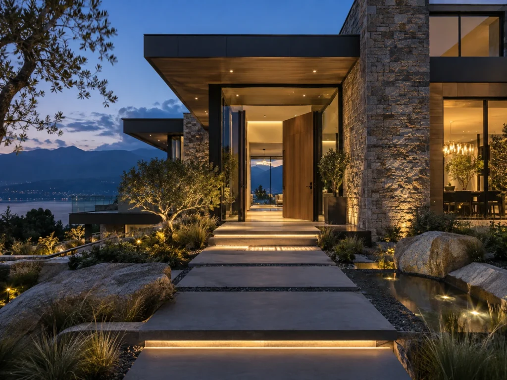 Illustrative premium residential exterior